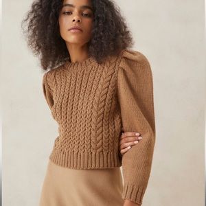 Rhett Camel Knit Sweater